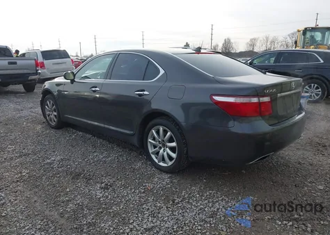 2009 Lexus Ls 460 z USA, uszkodzony, nr VIN JTHCL46F195001924